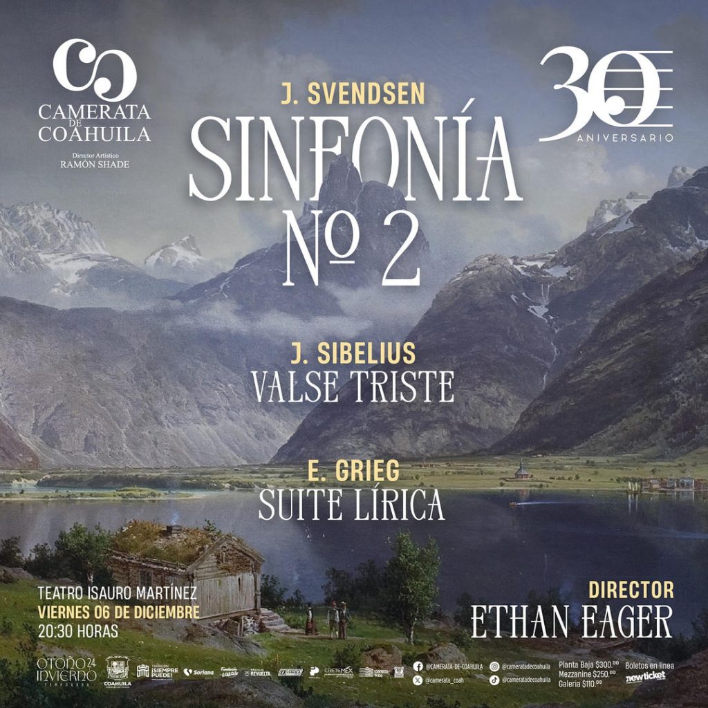 Sinfonía No. 2 de Johan Svendsen