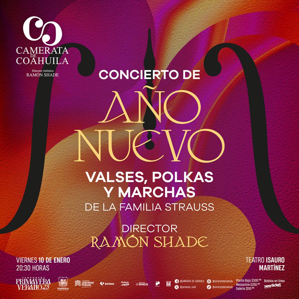 Concierto de año nuevo Camerata de Coahuila