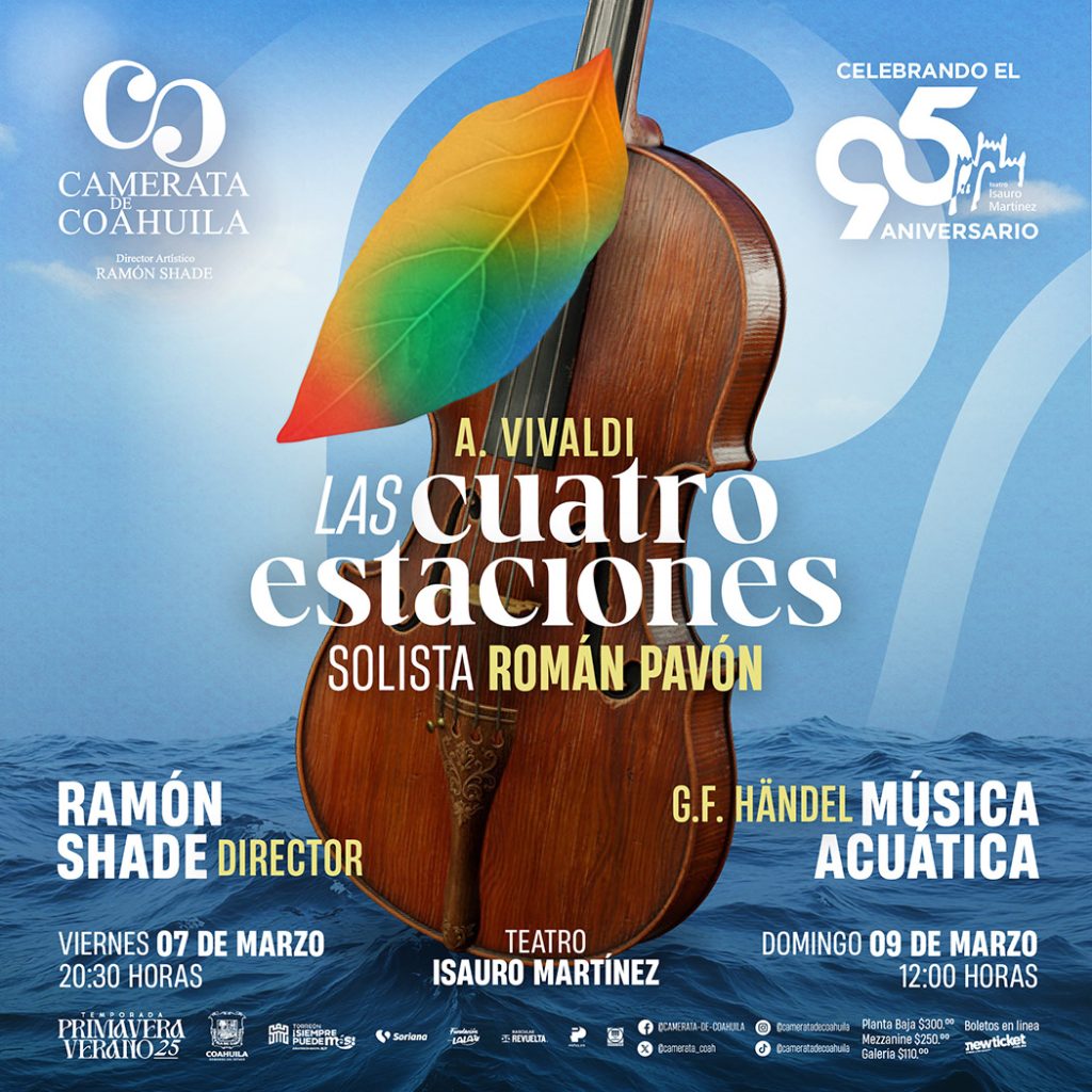 Las 4 estaciones, Vivaldi, solista: Román Pavón